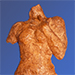 Thumbnail of a sculpture wall hanging of a female torso